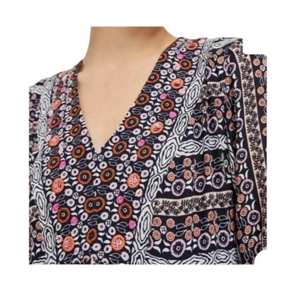 Maeve by Anthropologie Naomi embroidered tunic dress size small - Picture 3 of 13
